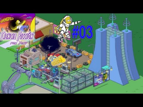 Los Simpson Springfield "Ciencia Ficción, Cap. 3 - Impresora nivel 2 y Skyberdine Systems" por Tony