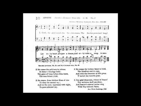 Hark, the Glad Sound, the Savior Comes (Barnby's Hymnary Tune 113)