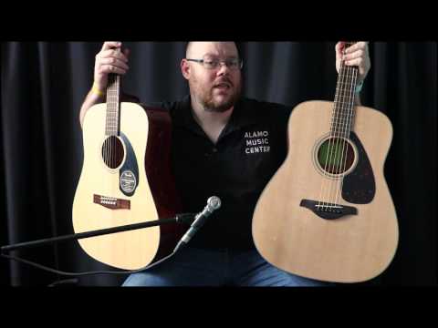 Fender CD-60S vs Yamaha FG800 Comparison