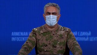 Брифинг представителя МО РА Арцруна Ованнисяна