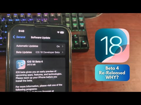 iOS 18 Beta 4 Re-Released - HERE is the REASON