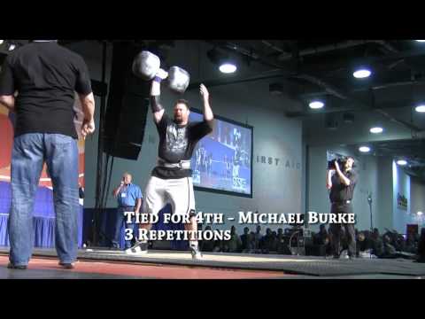 Arnold Strongman Classic 2012 - Circus Dumbbell