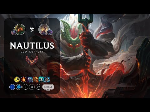 Nautilus Support vs Rell - EUW Grandmaster Patch 13.15