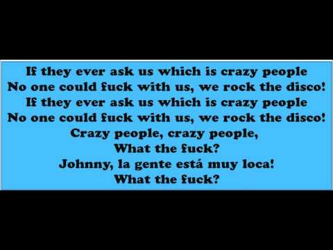 Sensato ft Pitbull & Sak Noel -  Crazy people LYRICs On Screen