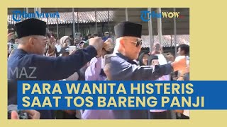 Detik-detik Panji Gumilang Sapa Penyambut Demo di Al Zaytun, Para Wanita Histeris saat Tos Bareng