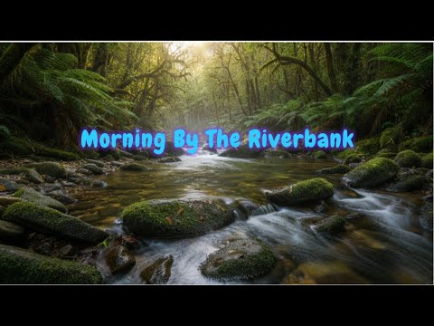 Morning by the Riverbank – Calm Flowing Water & Gentle Nature Ambience