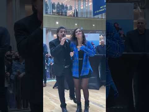 Elsa Esnoult Auchan Noyelle-godault avec Frédéric François