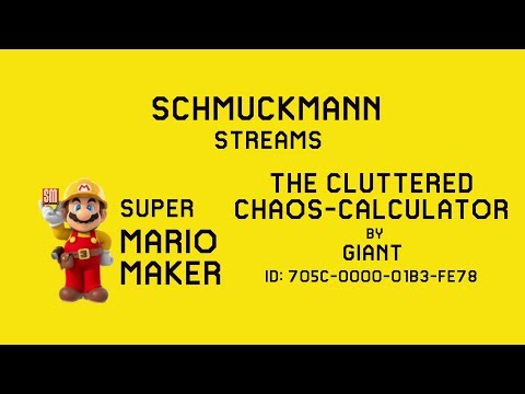 The Cluttered Chaos-Calculator by Giant - Super Mario Maker
