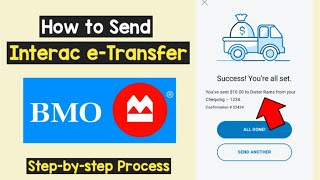 Send Interac e-Transfer BMO | BMO Pay & Transfer | Transfer Money Online | Send Money BMO App