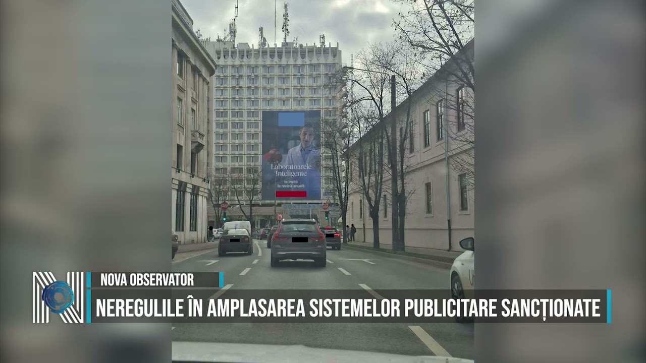 NEREGULILE ÎN AMPLASAREA SISTEMELOR PUBLICITARE SANCȚIONATE