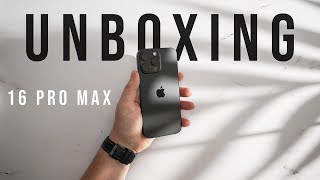 iPhone 16 Pro Max unboxing