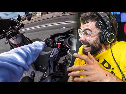 Ce Scooter perd Totalement le contrôle et lui Rentre dedans ! (React Motos)