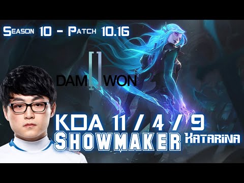 DWG Showmaker KATARINA vs YONE Mid - Patch 10.16 KR Ranked
