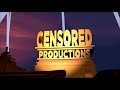 Censored Productions Logo 20th Century Eox By MediaGalaxy Style