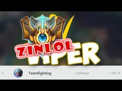 [ZinLOL]VIPER RANK 1 NA CHALLENGER 66% WIN RATE BEST PLAYS & HIGHLIGHTS