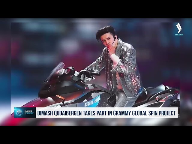 Димаш Қудайберген «Grammy Global Spin» лойиҳасида иштирок этди