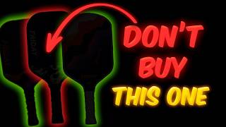 Which Friday Pickleball Paddle should you buy Here's how to decide