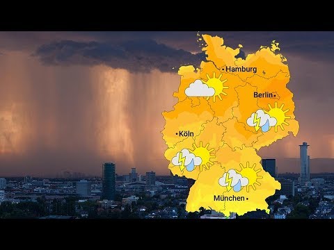 Thunderstorms and rain on Monday (19.05.2019)