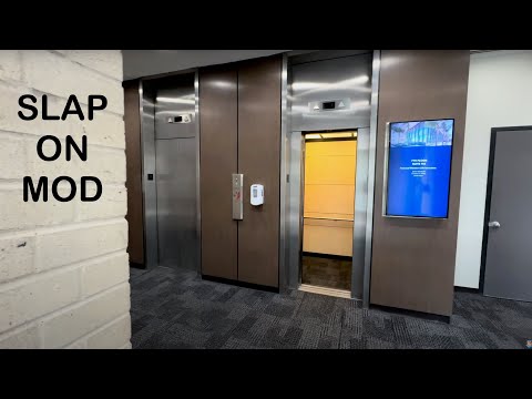 Vintage Westinghouse Traction Elevator at Moody Bank Galveston TX