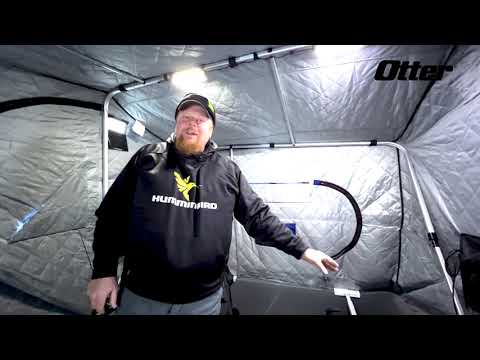 Otter Ice Fishing Shelter Featuring The Otter Pro X-Over