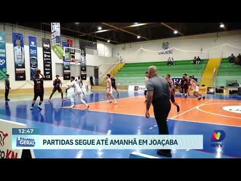 Finais do Campeonato Catarinense de Basquete movimentam Joaçaba nesta semana