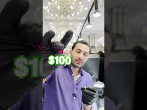 $100,000 vs $10,000 SAPPHIRES!!!! #shorts