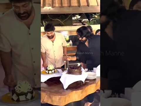 megastar chiranjeevi birthday celebrations at Goa with his Family #Ramcharan