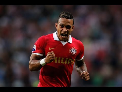 PSV Eindhoven vs FC Utrecht 3-1 07/02/2015 GOAL Memphis Depay