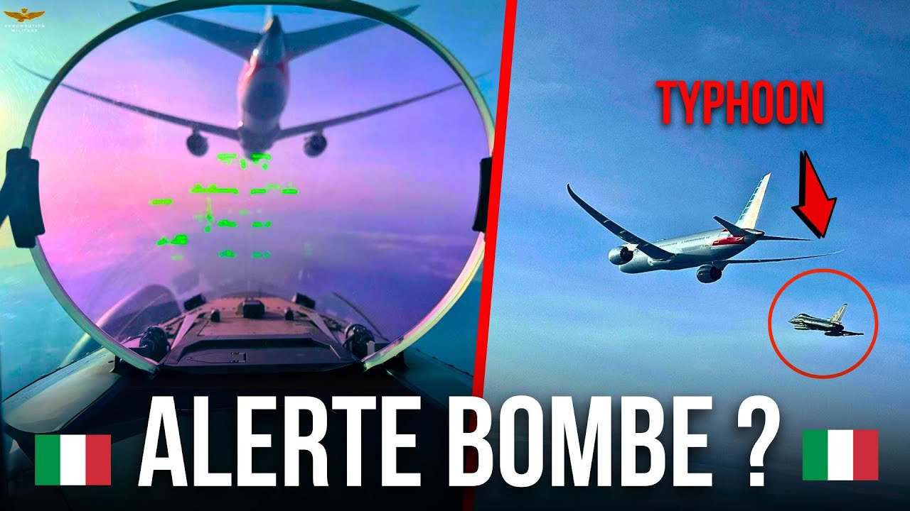 INTERCEPTION OF A PASSENGER AIRCRAFT BY THE ITALIAN ARMY