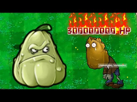 300000000 HP tall nut zombie, which combination can defeat him? -MAKE FANS VIDEO