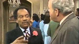 Classic George Jefferson and Archie Bunker - RIP Sherman Hemsley