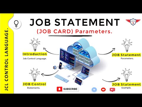 JCL Tutorial - JOB Statement | JOB CARD in JCL | JOB Control Statements | JCL statements Example.