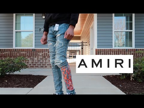 Amiri MX1 Bandana flame Try on + Review