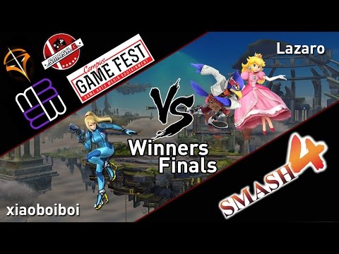 CGF 2015 - xiaoboiboi (Zero Suit Samus) Vs Lazaro (Peach/Falco) - Winners Finals