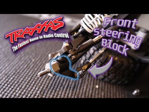 How to Replace the Front Steering Block on Your Traxxas - Slash Bandit Rustler Stampede - TRA3736