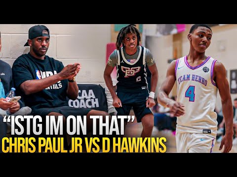 Chris Paul ||  vs shifty guard  Darrius Hawkins got Active in front of Chris Paul