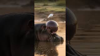 Music video thumbnail preview for Bird Cleans Hippo Abscess | Cinematic Wildlife Video #wildliferescue by Abscess