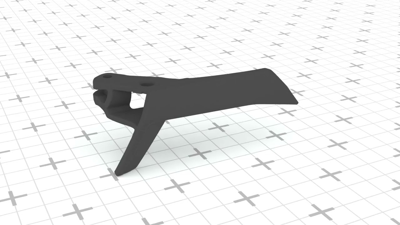 Skoda Fabia III Inner Door Handle Bracket 6V0 857 220 A 3D Print Model