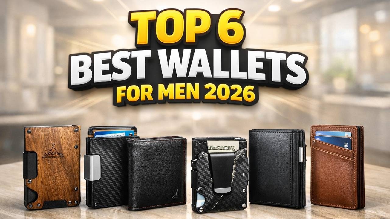 Top 6 Best Wallets for Men on Amazon 2026