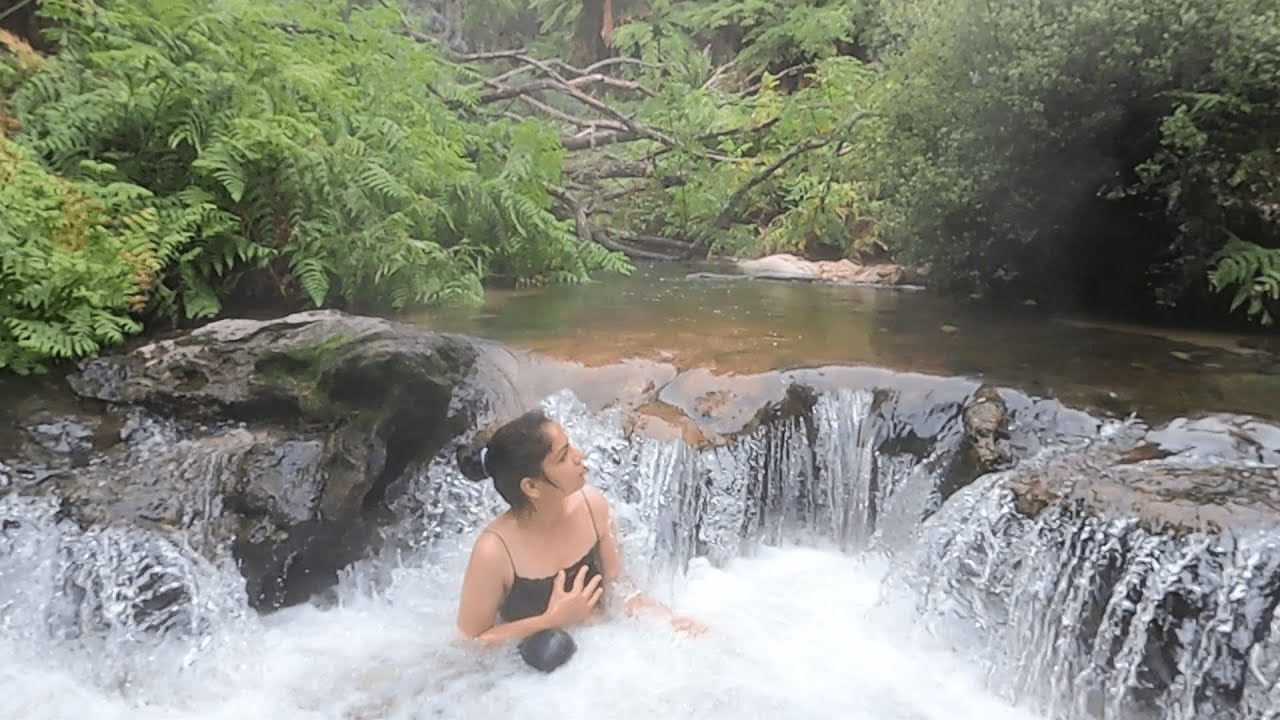 A traveler embarks on a visit to Kerosene Creek.