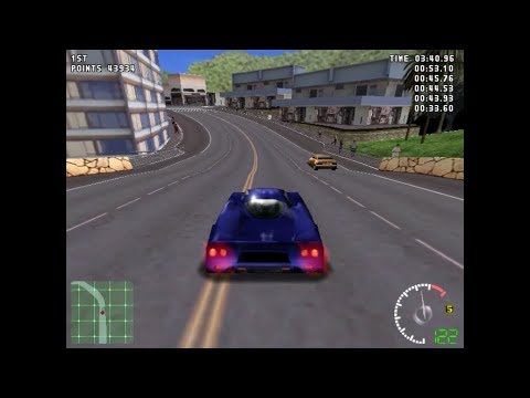 Test Drive 5 (1998) PC Playthrough - Cup Race - Ultimate Cup