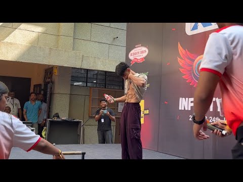 Calisthenics at College Fest | Watch this!  Diet Revealed 🤫