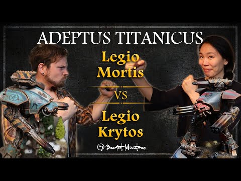 Krytos Vs Mortis Adeptus Titanicus Starter set Battle Report