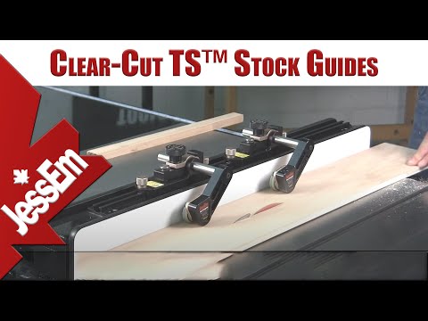 Clear-Cut TS™ Stock Guides for your Table Saw