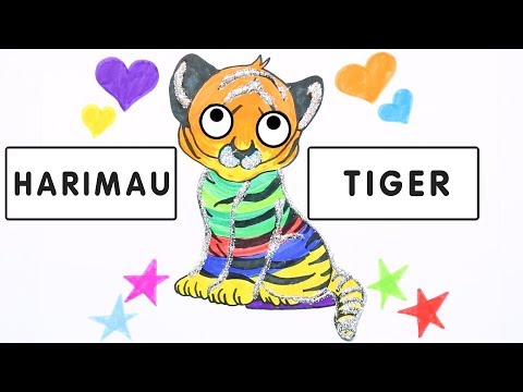 Download 54 Koleksi Gambar Harimau Mewarnai Terbaru Gratis HD