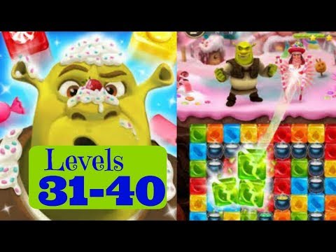 Shrek Sugar Fever (level 31-40) including BOSS LEVEL