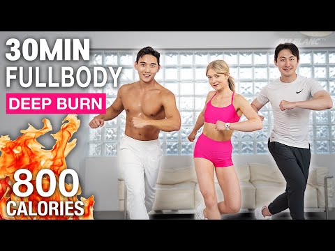 30MIN DEEP BURN TABATA with 450M Subs@growingannanas  🇩🇪