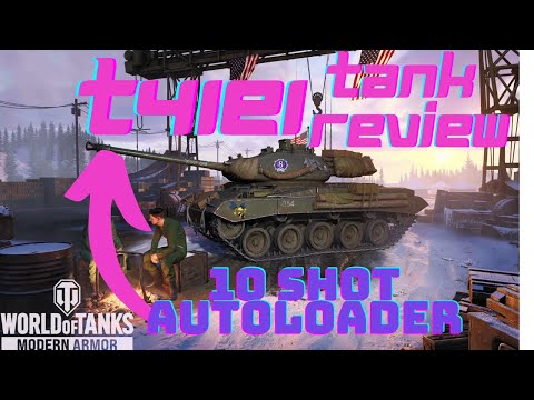 T41E1 Tank Review, with 7k Comb Gameplay. WOT Console.