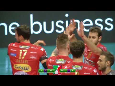 Superlega A1 highlights: : Ravenna-Perugia 0-3