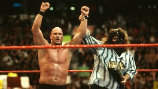 “Stone Cold” Steve Austin raising hell for 3 minutes and 16 seconds